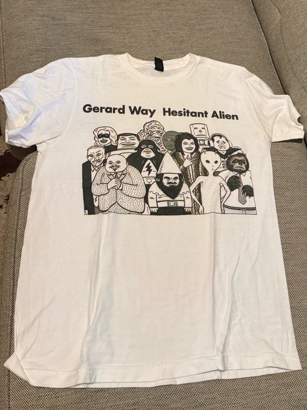 Gerard Way Hesitant Alien shirt